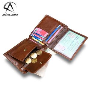 Andong Short <b>Wallet</b> Purse <b>for</b> <b>Men</b> Genuine Cow Leather Fashion <b>Cool</b> Clutch Bag Card Clip <b>Wallets</b> Man Purses - Product Image 1