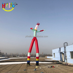 Thổi lên vũ công Bầu Trời rối đầu bếp đám cưới Inflatable rửa xe quảng cáo - Product Image 2