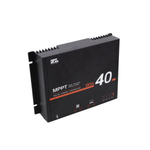 Contrôleur de charge solaire MPPT 12V 24V 40A pour tous types de batteries, protection IP54, puissance PV maximale 520W/1040W pour <span class=keywords><strong>camping</strong></span>-<span class=keywords><strong>car</strong></span> et caravane - Product Image 3