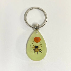 レジンスコーピオンキーチェーンペンダントチャームインレイ技術耐久性のあるデザイン-男性の誕生日記念父の日のお土産ギフト - Product Image 5