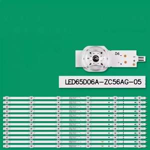 Bande LED de rétroéclairage TV HX-NO.189 LED65D06A-ZC56AG-05 LED65D06B-ZC56AG-05 pour Haier 6 LED 3V (10A+2B) PCS/SET - Product Image 2