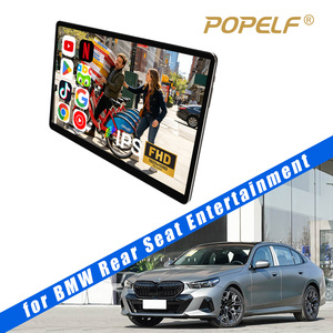 Tablette de voiture Android 13.0 à 8 cœurs, écran tactile 13,3 pouces, double WiFi, BT, USB, lecteur vidéo pour siège arrière, haut-parleurs intégrés pour BMW - Product Image 2