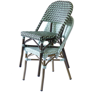 Commercial Meubles de Jardin de Loisirs en Plein Air Canne Chaise Bistrot - Product Image 6