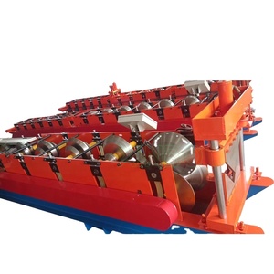 Bestseller Regenrohr-Formmaschine Nahtlose Dachrinnenmaschine Farbige Glasierte Stahlziegel-Rohrbiegemaschine - Product Image 4