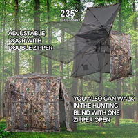 Abri de chasse portable en tissu Oxford, tente pop-up à montage rapide pour la chasse au cerf et au dinde, fabrication OEM