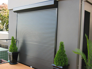 Tapparelle <span class=keywords><strong>elettriche</strong></span> Toma per porte e finestre serranda avvolgibile in alluminio porta del Garage serranda esterna Hurriance - Product Image 3