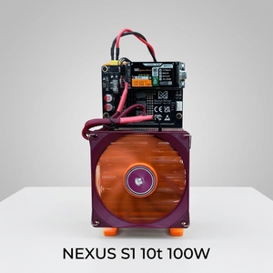 NEXUS S1 10T 150W 2*BM1373 Chip ASIC Bitcoin Miner BM1373 Algoritma SHA-256, Rig Penambangan Kripto Rumahan dengan Pendingin Udara - Product Image 4