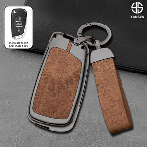 Pour <span class=keywords><strong>Citroen</strong></span> C2 C3 C4 C5 C6 C8 <span class=keywords><strong>DS4</strong></span> pour Peugeot 107 207 306 307 407 308 607 voiture clé étui couverture sac coque porte-clés accessoires - Product Image 4