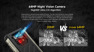 Ulefone Armor 22 Pro หน้าจอ 6.58 นิ้ว 8GB+128GB ระบบปฏิบัติการ Android 16 โทรศัพท์มือถือที่ทนทาน รองรับ Esim กล้อง 64MP ดีไซน์บางเฉียบ แบตเตอรี่ 6600mah พร้อม IR Blaster - Product Image 4