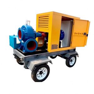 Pompe submersible horizontale monophasée à grand diamètre et haut débit HW-8 pour l'irrigation agricole OEM - Product Image 4