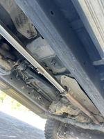 Système d'échappement Hilux VIGO 2005 2011 2012 2014 2015 2500CC 3000CC, tuyau d'échappement de performance avec embout en carbone