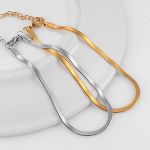 Pulsera de Cadena de Serpiente de Acero Inoxidable, Joyería de Alta Calidad, Gran Venta, Clásica para Hombres y Mujeres - Product Image 1