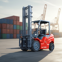 Montacargas Eléctrico Liftron Serie DE CPD35 3.5T para Tareas de Transporte Logístico en Interiores y Apilamiento de Estanterías