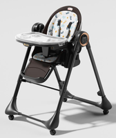 Chaise haute pour bébé Bayho 4-en-1, balançoire électrique, table à langer et chaise de jeu, position assise et inclinable, convient aux enfants de 0 à 3 ans