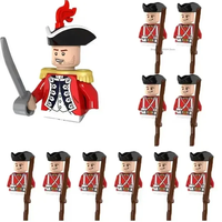 11 pièces/ensembles de figurines de soldats de la Marine impériale de la Seconde Guerre mondiale, blocs de construction, briques éducatives en plastique ABS, unisexe, 14 ans et plus