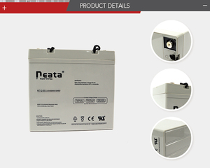Batterie GEL 12V 55Ah 20h adaptée, batterie au plomb-acide, système de stockage d'énergie solaire - Product Image 3