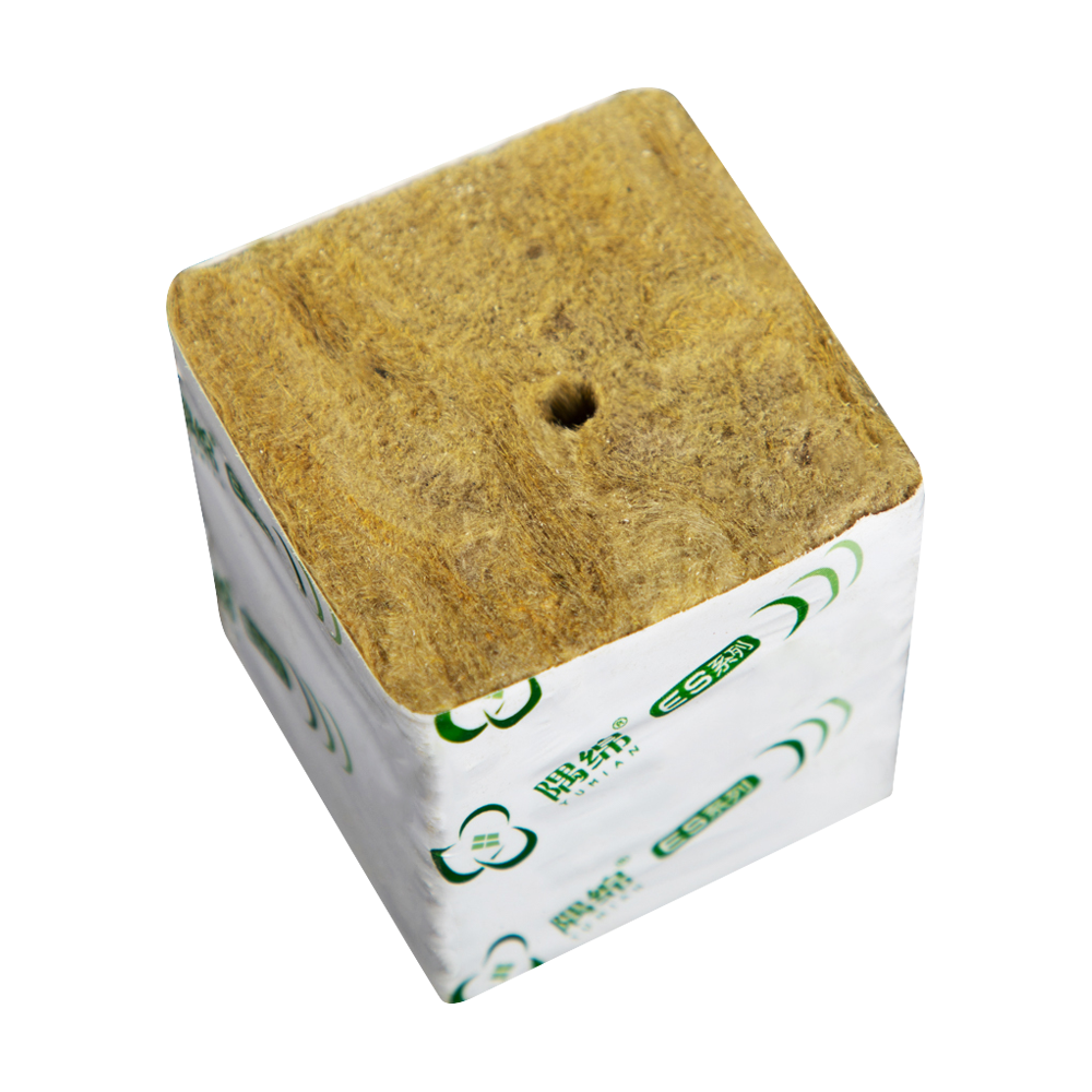 1.5 inch EHF40 Agricultural Greenhouses germination seed starter plugs 40mm Rock Wool Hydroponics Cubes