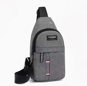 Sacs à bandoulière pour hommes avec chargeur USB, sacs de poitrine antivol pour l'extérieur, sacs messagers pour courts trajets - Product Image 3