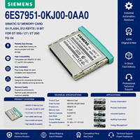 Controlador PLC PAC Nuevo, 6ES7951-0KJ00-0AA0, para Control Industrial, Comunicación Modbus, Multivoltaje