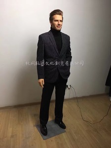 Statue de cire grandeur nature de <span class=keywords><strong>David</strong></span> Beckham, figurine de footballeur en silicone personnalisée professionnelle pour collection et exposition - Product Image 5