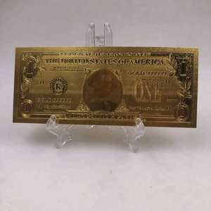 Colección de Billetes de 1 Dólar Chapados en Oro al por Mayor - Product Image 3