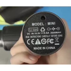 Chargeur pour pistolet de massage Snode Mini, adaptateur de batterie Li-ion 16,8 V 0,8 A, utilisation de batterie standard - Product Image 1