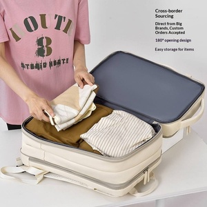 Sac à dos de voyage unisexe haut de gamme en jean grande capacité, imperméable, pour ordinateur portable, idéal pour l'école et les voyages transfrontaliers - Product Image 1