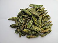 Piment vert entier séché à l'air et au soleil