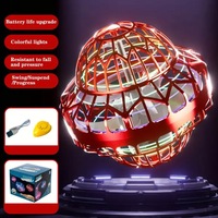 2024 Neu UFO-Ball Flug-Spinner-Spielzeug, Bumerang-Ball 360 Grad Rotierend, Schwebend mit LED, Mini-Drohnen, Magischer Flugball