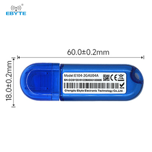 โมดูลบลูทูธไร้สาย Ebyte E104-2G4U04A อินเทอร์เฟซ USB CC2540 2.4GHz BLE 4.0 ตัวรับสัญญาณบลูทูธ USB อะแดปเตอร์บลูทูธ USB BLE Soc - Product Image 2
