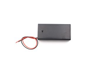 BSSY)Support de batterie Makerfabs avec interrupteur - 2xAA, câble de 150 mm de long, pour utiliser deux piles alcalines ou rechargeables de type AA. - Product Image 3