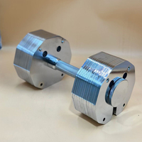 Type d'insert Haltère Réglage rapide Amovible Gym Fitness Home Quick-Lock Insert Square Haltère Poids