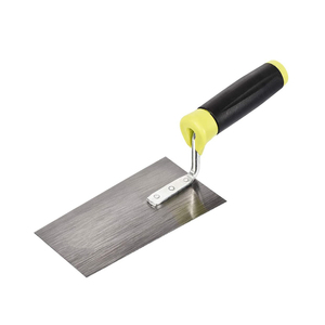 Truelle de maçon ergonomique suspendue en acier inoxydable anti-rouille avec poignée souple pour le travail de la maçonnerie et des briques - Product Image 5