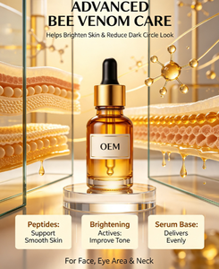 Siero Viso Personalizzato OEM Anti-Età Lenitivo Riparatore Sbiancante con Niacinamide Vitamina C e Glicerina - Product Image 2