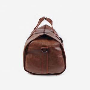 ชุดกระเป๋าเดินทางแบบ2 in 1, กระเป๋าใส่เสื้อผ้ากระเป๋าแขวนหนัง PU กระเป๋าเดินทางธุรกิจพับได้ - Product Image 3