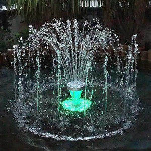 Fuente de Agua Danzante Pequeña, Diseño Moderno, Iluminación Exterior, Fuente Musical, Mini Fuente de Agua Danzante - Product Image 3
