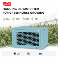 Nouveau déshumidificateur industriel électrique suspendu pour serre et plantes, 380V, 298L/D, haute capacité, installation facile en suspension