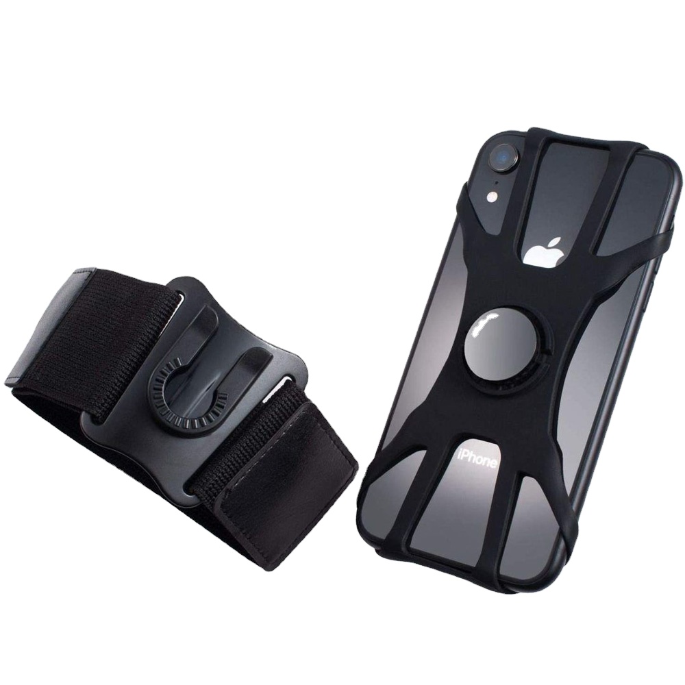 DR-7 FREE SAMPLE Unique Hand Hold Mobile Phone Accessories Stretchable Detachable Sport Armband for iPhone 11 Arm Band Sport Bag