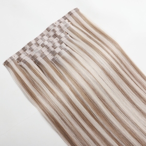 Commercio all'ingrosso della fabbrica capelli Remy capelli <span class=keywords><strong>a</strong></span> doppia disegnata brasiliana Raw <span class=keywords><strong>Clip</strong></span>-in <span class=keywords><strong>extension</strong></span> per capelli di colore scuro senza soluzione di continuità - Product Image 3