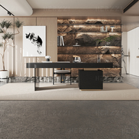 Île de cuisine nordique à manger Table en bois Mobilier de restaurant moderne Bureau minimaliste Salle à manger extensible