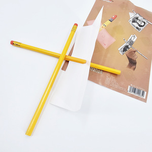 G0065 Lápiz que pasa por billetes, Lápiz de David para pasar billetes por encima de su cabeza, Accesorios de magia Kingmagic para actuaciones en festivales infantiles - Product Image 1