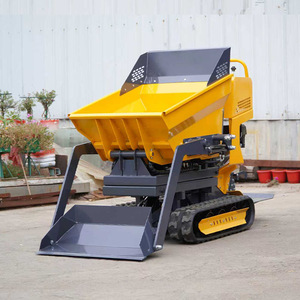 Camion à benne basculante de chantier de type chenille de petite taille produit par Zongang, camion à benne basculante autochargeur à levage - Product Image 2