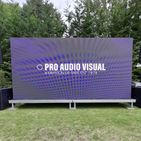 Pantalla LED a Todo Color HD P3.91 de Alquiler, 500x1000, Interior/Exterior, IP65, Panel de Video Wall para Negocios de Autoservicio y Tiendas Minoristas