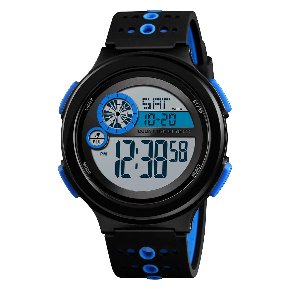 Skmei 1374 Dual Time Chrono Alarm Date Week Timer Stopwatch Sport Digital Watches Men Wrist Watch