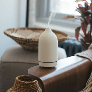 Household Ceramic Ultrasonic Essential Oil Perfume Aroma <strong>Diffuser</strong> With Led <strong>Light</strong> - Product Image 4