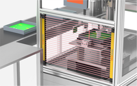 Capteur de rideau lumineux de sécurité de type 4 PLe SIL3 de haute qualité, conception ultra-mince pour l'automatisation industrielle et la protection des machines