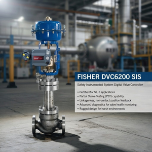 ตัวควบคุมดิจิตอล Fieldvue Dvc6200 Sis สำหรับสภาพแวดล้อมอุณหภูมิต่ำ - Product Image 3