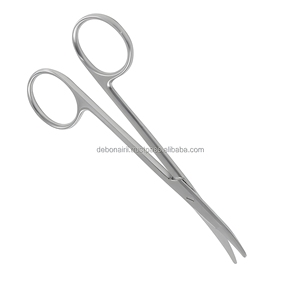 Professional Ragnell 115mm <b>Curved</b> <b>Scissors</b> Stainless Steel Dull Finish Surgical Tools Wholesale Supplier - Product Image 3