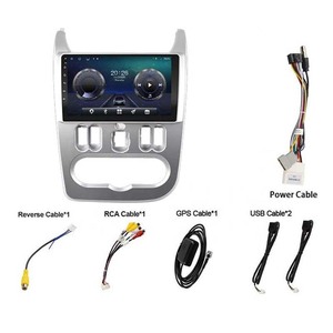 Autoradio Android 9 pouces 2+32G pour Renault <span class=keywords><strong>Logan</strong></span> 2009-2013 avec GPS intégré et fonction Wifi - Product Image 6
