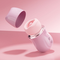 Leistungsstarkes Sextoy für Erwachsene APP-gesteuerter Zungen-Leck- und Saugvibrator für Frauen Sexspielzeug aus Silikon zur Weiblichen Selbstbefriedigung